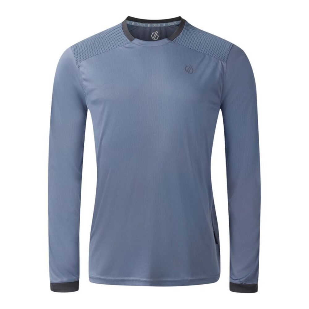 Dare 2B Mens Trackstand Ace Long-Sleeved T-Shirt / Mercury